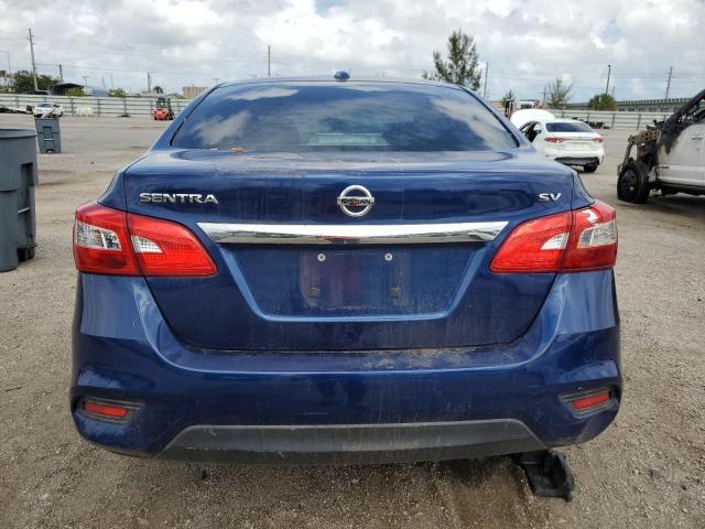 3N1AB7AP7JY293120 - 2018 NISSAN SENTRA S BLUE photo 6