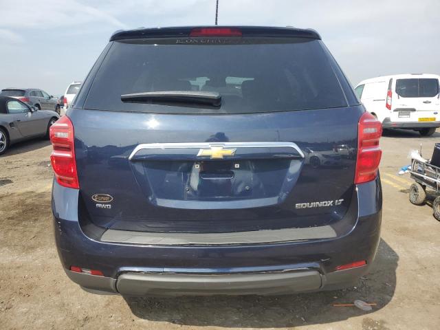 2GNFLFEK7H6146730 - 2017 CHEVROLET EQUINOX LT BLUE photo 6