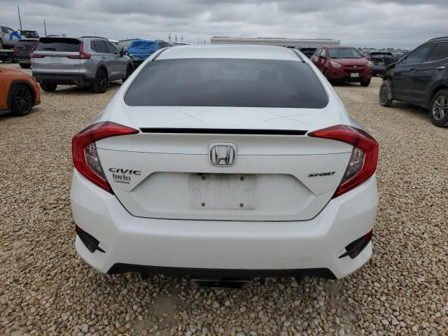 19XFC2F87LE021238 - 2020 HONDA CIVIC SPORT WHITE photo 6