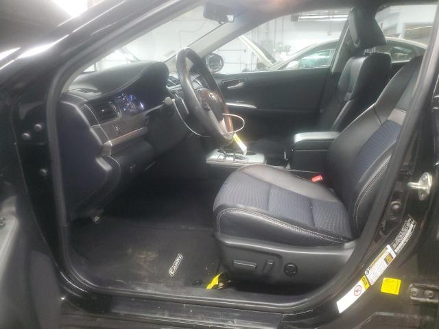 4T1BF1FK0CU189702 - 2012 TOYOTA CAMRY BASE BLACK photo 7