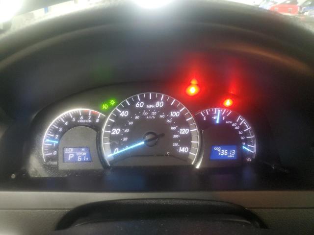 4T1BF1FK0CU189702 - 2012 TOYOTA CAMRY BASE BLACK photo 9