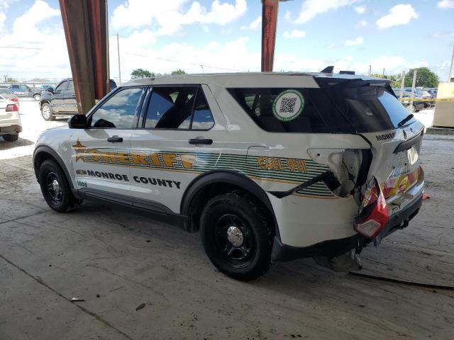 1FM5K8AB8NGB45800 - 2022 FORD EXPLORER POLICE INTERCEPTOR 白色 照片 2