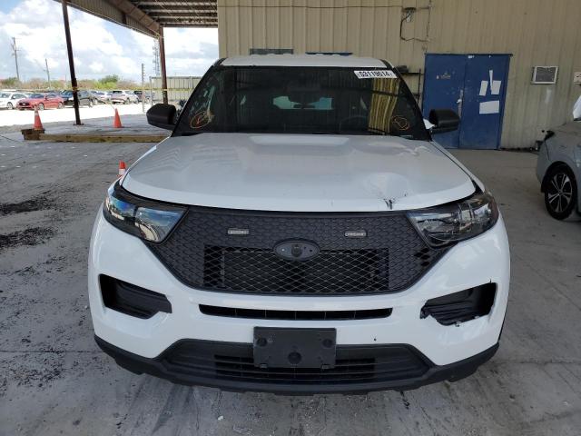 1FM5K8AB8NGB45800 - 2022 FORD EXPLORER POLICE INTERCEPTOR 白色 照片 5