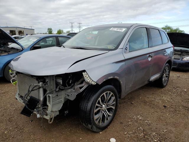 JA4AZ2A31JZ006363 - 2018 MITSUBISHI OUTLANDER ES GRAY photo 1