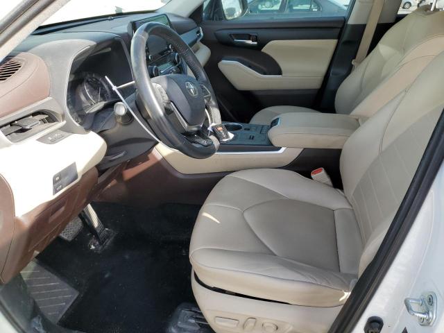 5TDGZRAH7MS526870 - 2021 TOYOTA HIGHLANDER XLE 白色 照片 7