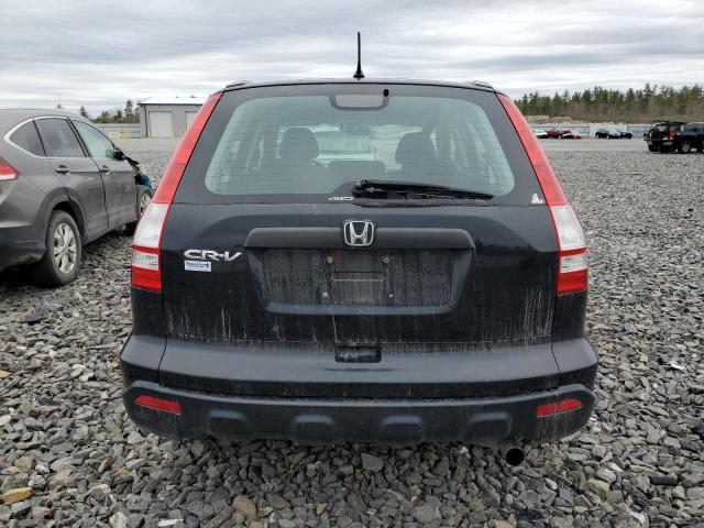 5J6RE48329L023302 - 2009 HONDA CR-V LX BLACK photo 6