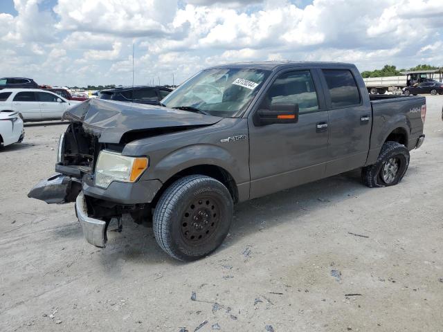 1FTFW1EV1AFD12720 - 2010 FORD F150 SUPERCREW GRAY photo 1