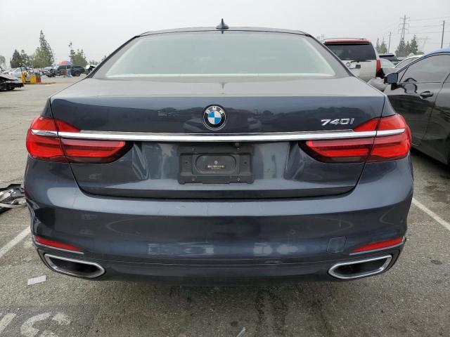 WBA7E2C52GG504213 - 2016 BMW 740 I BLUE photo 6