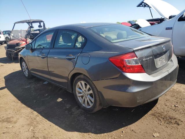 2HGFB2F96CH322827 - 2012 HONDA CIVIC EXL 灰色 照片 2