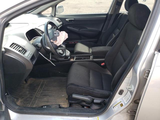 19XFA1F66BE020532 - 2011 HONDA CIVIC LX-S Արծաթագույն լուսանկար 7