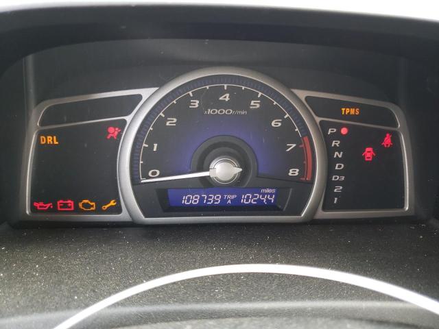 19XFA1F66BE020532 - 2011 HONDA CIVIC LX-S Արծաթագույն լուսանկար 9