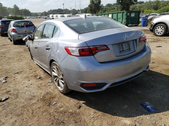 19UDE2F74GA001855 - 2016 ACURA ILX PREMIUM TECH SILVER photo 3