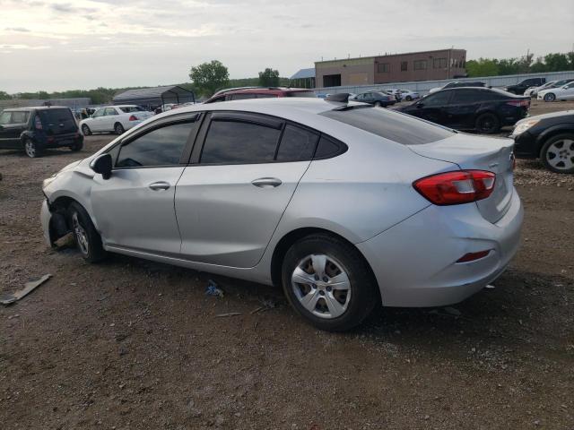 1G1BC5SM4J7233331 - 2018 CHEVROLET CRUZE LS SILVER photo 2