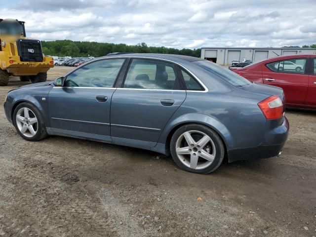 WAULT68E12A141208 - 2002 AUDI A4 3.0 QUATTRO BLUE photo 2