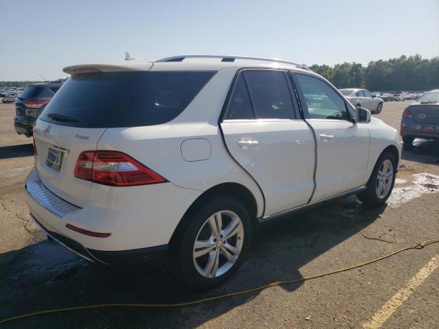 4JGDA5HB6FA455631 - 2015 MERCEDES-BENZ ML 350 4MATIC WHITE photo 3