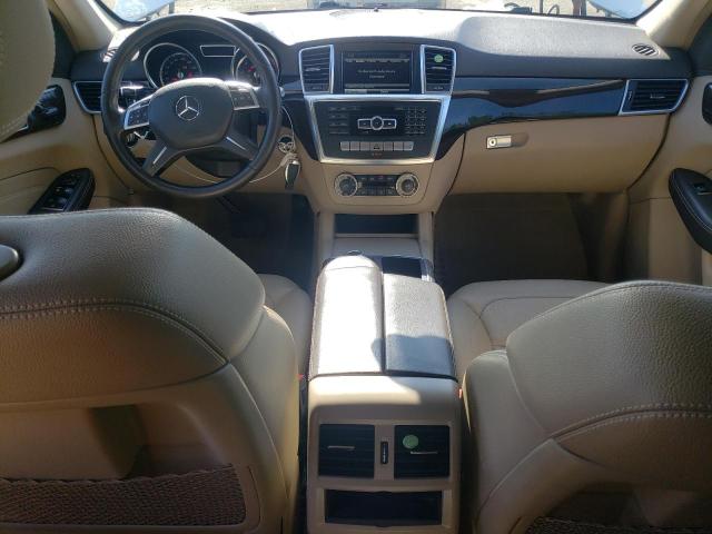 4JGDA5HB6FA455631 - 2015 MERCEDES-BENZ ML 350 4MATIC WHITE photo 8