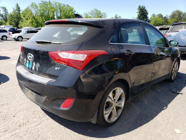 KMHD35LEXDU104793 - 2013 HYUNDAI ELANTRA GT BLACK photo 3