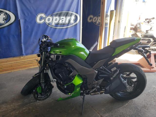 JKAZXCH10CA003510 - 2012 KAWASAKI ZX1000 H GREEN photo 2