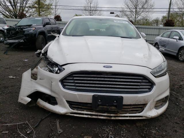 3FA6P0HD8ER100728 - 2014 FORD FUSION SE WHITE photo 5