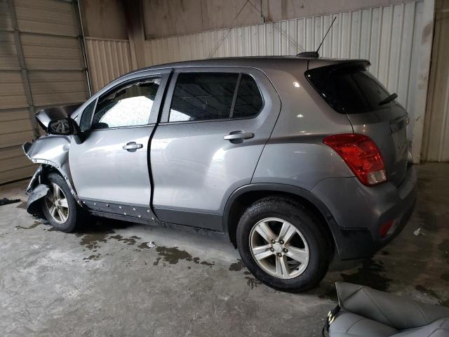 3GNCJKSB3LL215312 - 2020 CHEVROLET TRAX LS GRAY photo 2