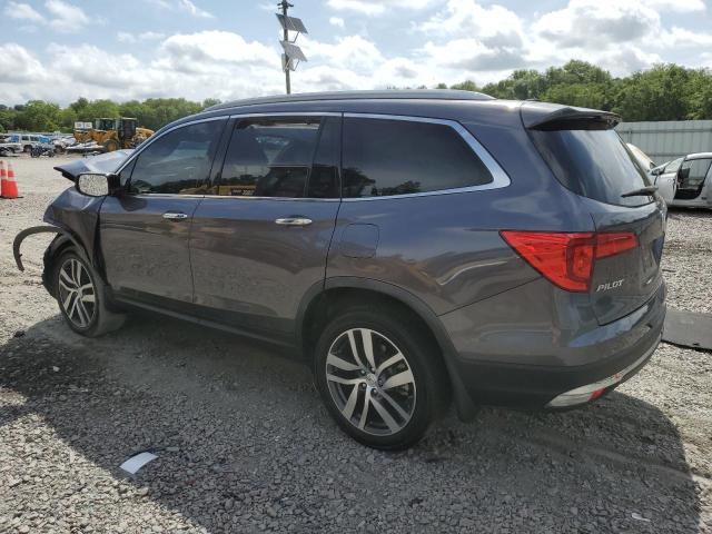 5FNYF6H90HB063121 - 2017 HONDA PILOT TOURING GRAY photo 2