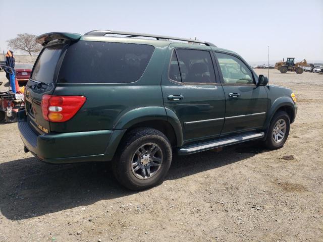 5TDBT48A33S179057 - 2003 TOYOTA SEQUOIA LIMITED GREEN photo 3