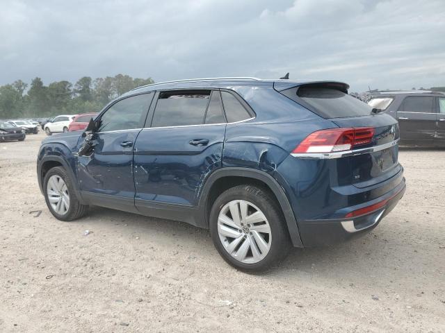 1V2JC2CA8MC200588 - 2021 VOLKSWAGEN ATLAS CROS SE Синий фото 2