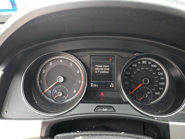 1V2JC2CA8MC200588 - 2021 VOLKSWAGEN ATLAS CROS SE Синий фото 9