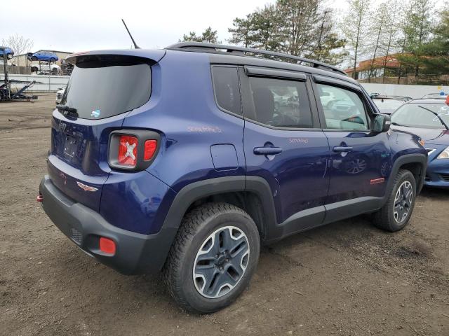 ZACCJBCT5GPC57378 - 2016 JEEP RENEGADE TRAILHAWK BLUE photo 3