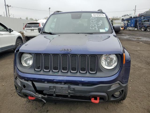 ZACCJBCT5GPC57378 - 2016 JEEP RENEGADE TRAILHAWK BLUE photo 5