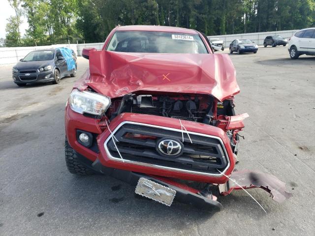 3TMAZ5CN0LM124947 - 2020 TOYOTA TACOMA DOUBLE CAB RED photo 5