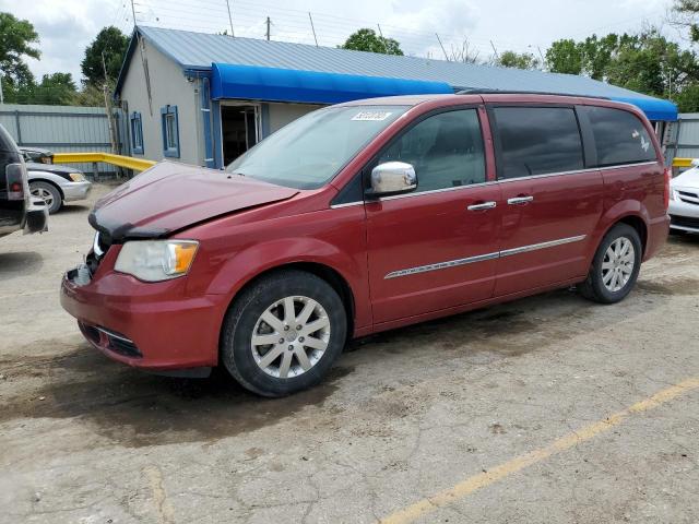 2C4RC1CG4CR233239 - 2012 CHRYSLER TOWN & COU TOURING L MAROON photo 1