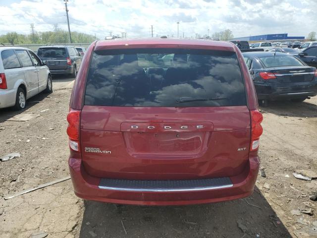 2C4RDGCG3GR163917 - 2016 DODGE GRAND CARA SXT RED photo 6