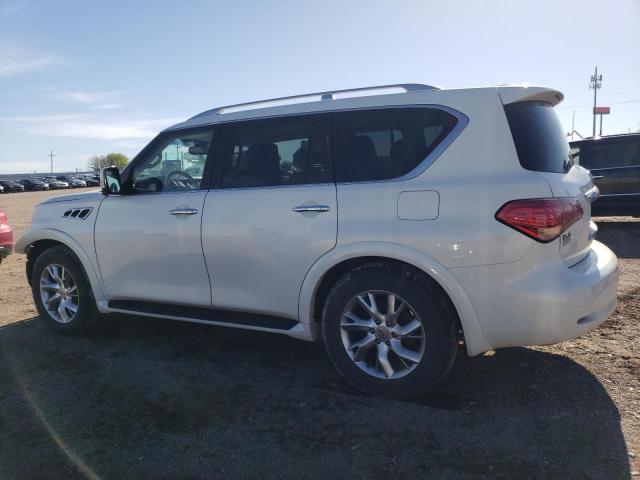 JN8AZ2NE3B9004749 - 2011 INFINITI QX56 WHITE photo 2