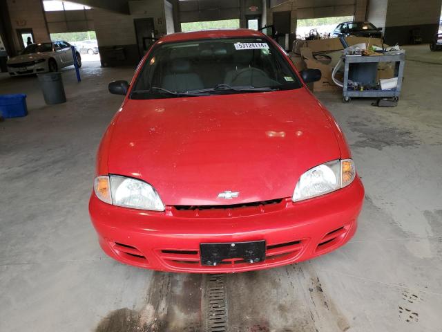 1G1JC524X27322110 - 2002 CHEVROLET CAVALIER BASE RED photo 5