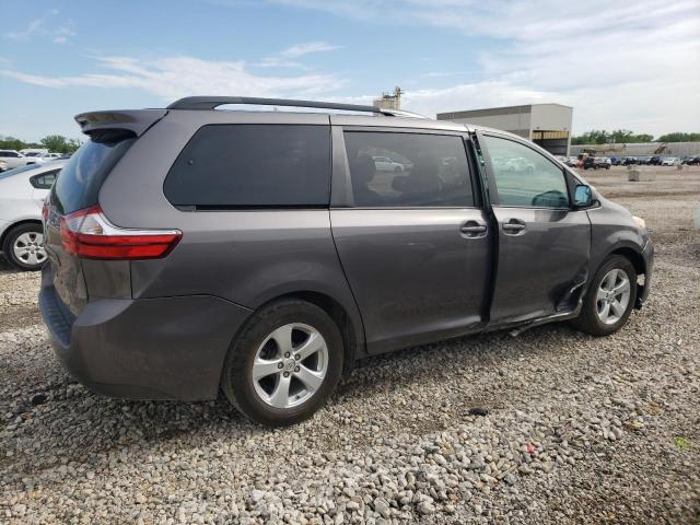 5TDKZ3DC7HS822551 - 2017 TOYOTA SIENNA LE SILVER photo 3