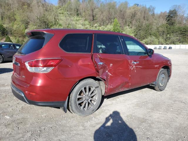 5N1AR2MM7DC688470 - 2013 NISSAN PATHFINDER S Қызыл фото 3