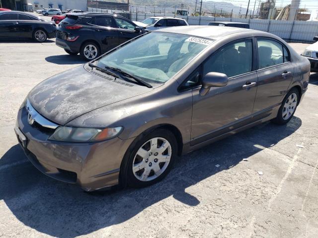 2HGFA1F51AH535739 - 2010 HONDA CIVIC LX GRAY photo 1