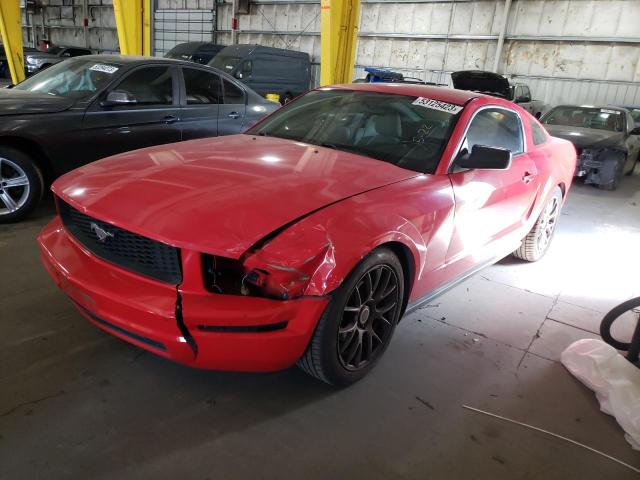 1ZVFT80N165116862 - 2006 FORD MUSTANG RED photo 1