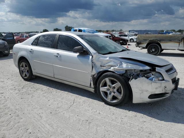 1G1ZB5EB7AF265546 - 2010 CHEVROLET MALIBU LS SILVER photo 4