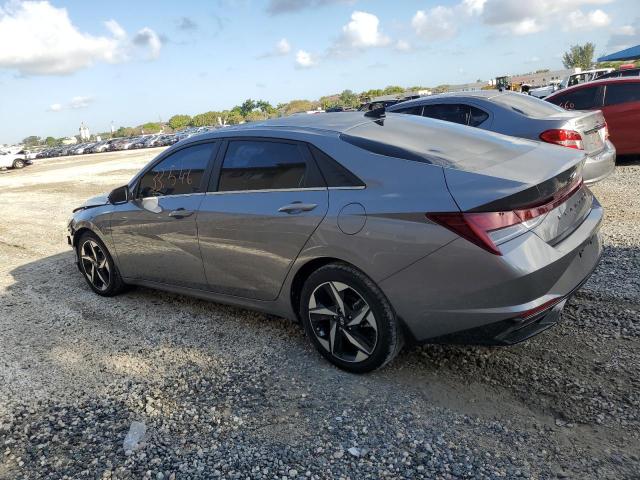 KMHLP4AG3PU372989 - 2023 HYUNDAI ELANTRA LIMITED GRAY photo 2