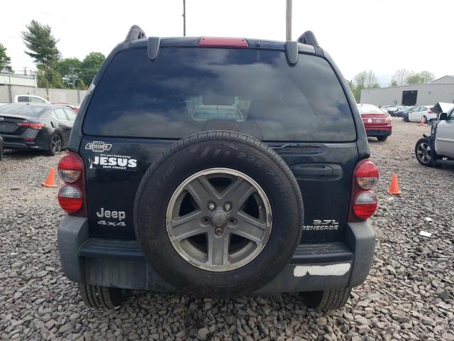 1J4GL38K36W218933 - 2006 JEEP LIBERTY RENEGADE 黑色 照片 6