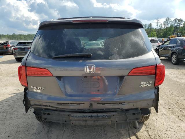 5FNYF6H94GB022862 - 2016 HONDA PILOT TOURING GRAY photo 6