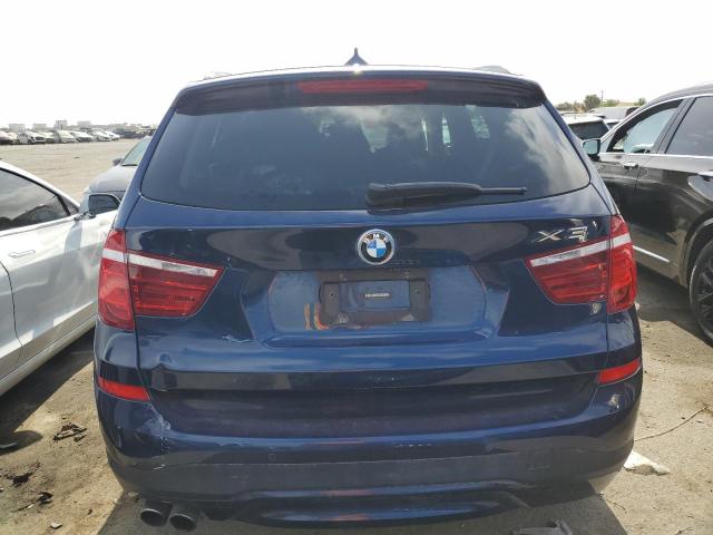 5UXWX9C54H0T11460 - 2017 BMW X3 XDRIVE28I BLUE photo 6