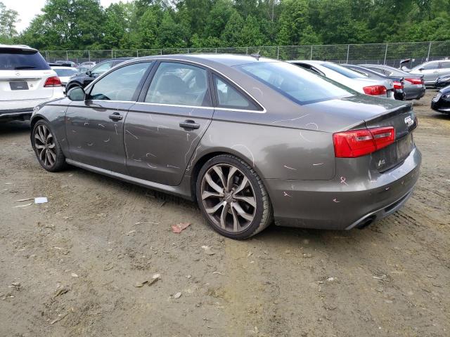 WAUHGAFC9DN083911 - 2013 AUDI A6 PRESTIGE GRAY photo 2