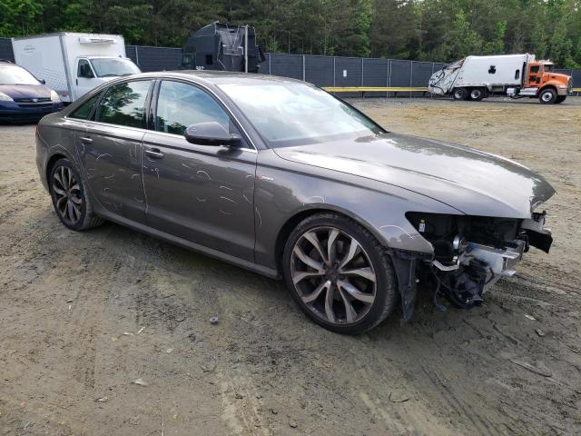 WAUHGAFC9DN083911 - 2013 AUDI A6 PRESTIGE GRAY photo 4