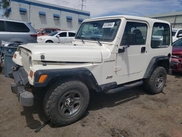 1J4FY29P0VP486784 - 1997 JEEP WRANGLER / SE WHITE photo 1