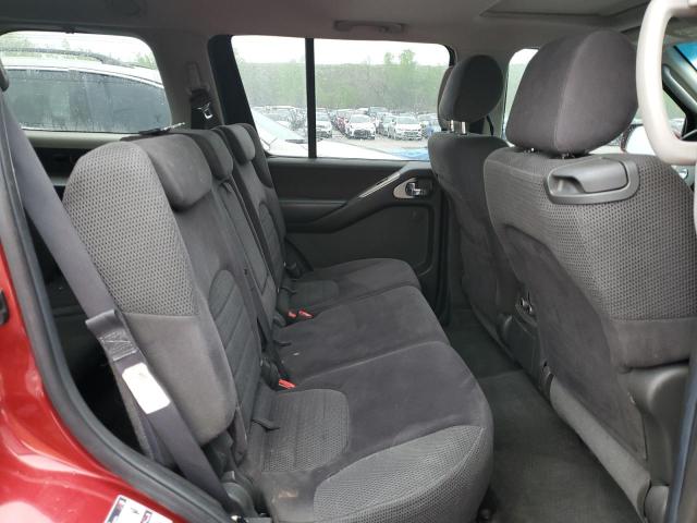 5N1AR18W56C617387 - 2006 NISSAN PATHFINDER LE 勃艮第红 照片 11
