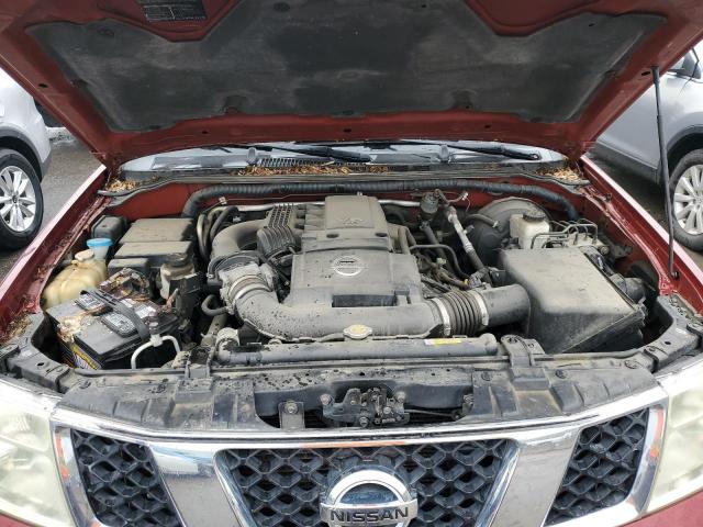 5N1AR18W56C617387 - 2006 NISSAN PATHFINDER LE 勃艮第红 照片 12