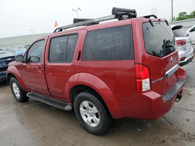 5N1AR18W56C617387 - 2006 NISSAN PATHFINDER LE 勃艮第红 照片 2